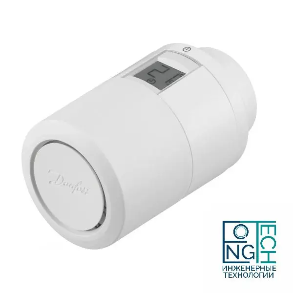 Электронные радиаторные терморегуляторы Danfoss Eco™ Электронные радиаторные терморегуляторы Danfoss Eco™