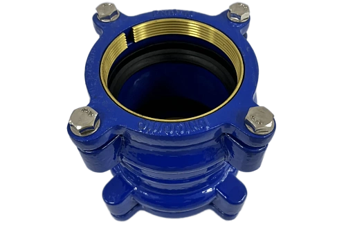 Муфта чугунная соединительная для ПЭ труб ДРК-Е Benarmo Ру10/16 Муфта чугунная соединительная для ПЭ труб ДРК-Е Benarmo Ру10/16 Казань