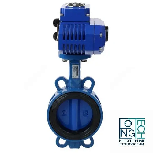Затвор дисковый поворотный межфланцевый чугунный с чугунным диском манжета EPDM с электроприводом Q 380В Benarmo  Ду50-200 Ру16 Затвор дисковый поворотный межфланцевый чугунный с чугунным диском манжета EPDM с электроприводом Q 380В Benarmo  Ду50-200 Ру16 Казань