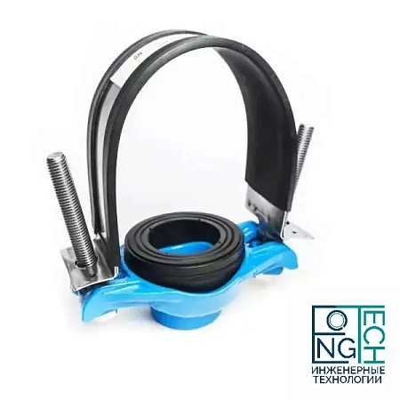 Хомуты врезные резьбовые DN 50-800; отвод G 3/4"-3"; PN16 Хомуты врезные резьбовые DN 50-800; отвод G 3/4"-3"; PN16 Казань