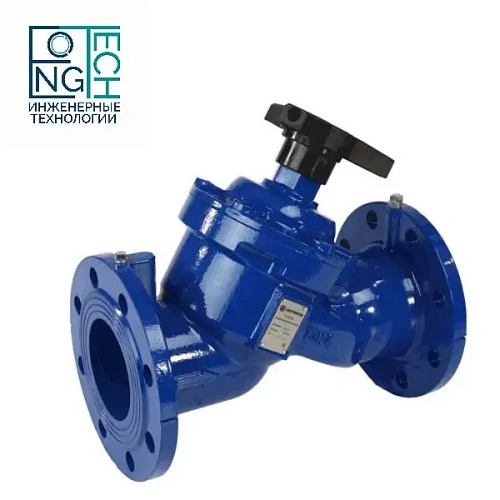 Клапан балансировочный ручной чугунный фланцевый с измерительными ниппелями Benarmo Ду32-250 Ру16 Клапан балансировочный ручной чугунный фланцевый с измерительными ниппелями Benarmo Ду32-250 Ру16 Казань
