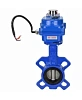 Затвор дисковый поворотный DN.ru WBV1432N-2W-Fb-H Ду50 Ру16, корпус - чугун GGG50, диск - нержавеющая сталь 316L, уплотнение - NBR, с электроприводом DN.ru blue QT-N-003EM-1-220VAC-У1 Казань