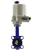 Затвор дисковый поворотный DN.ru WBV3232E-2W-Fb-H Ду250 Ру16, корпус - нержавеющая сталь 316L, диск - нержавеющая сталь 316L, уплотнение - EPDM, с взрывозащищенным электроприводом ГЗ-ОФВ-600/28М 220В Казань