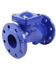 Клапан обратный DN.ru VCB1414N-F Ду150 Ру16 фланцевый, шаровой, со сливной пробкой, корпус - чугун, шар -  чугун, уплотнение - NBR Казань