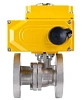 Кран шаровой DN.ru BV3232P(2pc)-FP-F-ISO-H Ду25 Ру40, корпус - сталь 316, уплотнение - PTFE, полнопроходной фланцевый с электроприводом QT-N-005EM-O1-24VDC-У1 Казань