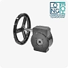 Редуктор четвертьоборотный F05 11x11 квадрат для затвора Ду100 Benarmo Казань