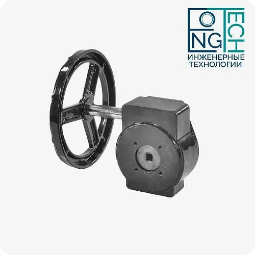 Редуктор четвертьоборотный F05 11x11 квадрат для затвора Ду100 Benarmo Редуктор четвертьоборотный F05 11x11 квадрат для затвора Ду100 Benarmo Казань