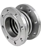 Компенсатор сильфонный осевой DN.ru CB-3234-F Ду150 Ру16 фланцевый, сильфон - нержавеющая сталь SS316, осевой ход 30 мм Казань