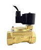 Клапан электромагнитный соленоидный двухходовой DN.ru-DHDF21-NO (НО) погружной фонтанный пилотного действия Ду40-40 (1 1/2 дюйм), Ру16 корпус - латунь, уплотнение - VITON, с катушкой 24В Казань