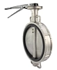 Затвор дисковый поворотный DN.ru WBV3232E-2W-Fb-H Ду250 Ру16 межфланцевый, корпус - нержавеющая сталь 316L, диск - нержавеющая сталь 316L, уплотнение - EPDM, с рукояткой, квадрат 22х22, F10 Казань