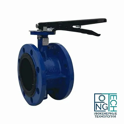 Затвор дисковый поворотный фланцевый чугунный с чугунным диском манжета EPDM с рукояткой Benarmo Ду50-200 Затвор дисковый поворотный фланцевый чугунный с чугунным диском манжета EPDM с рукояткой Benarmo Ду50-200 Казань
